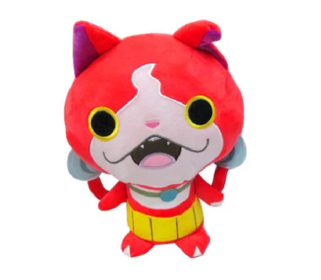 3 шт./компл. 30 см Йо-Кай-кай, плюшевые игрушки Kawaii Плюшевые часы youkai Jibanyan Komasan шепот плюшевые игрушки для детей, подарки для детей