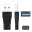 5 шт./лот USB-C Женский к USB 3,0 A Мужской адаптер конвертер usb type C черный