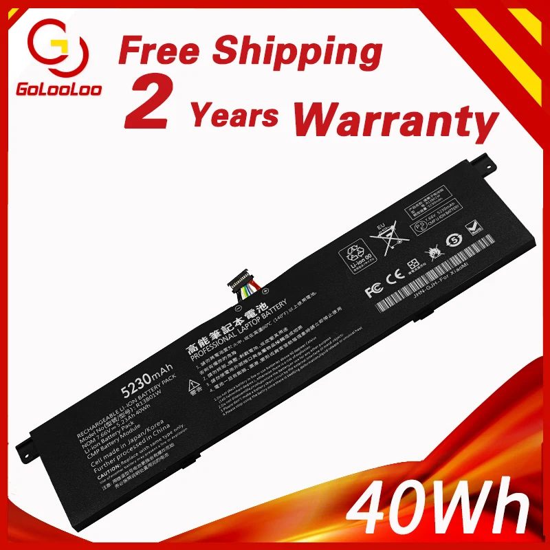 Аккумулятор Golooloo R13B01W новый для Xiaomi Mi Air 13 3 дюйма серия R13B02W 5230 мАч|Аккумуляторы