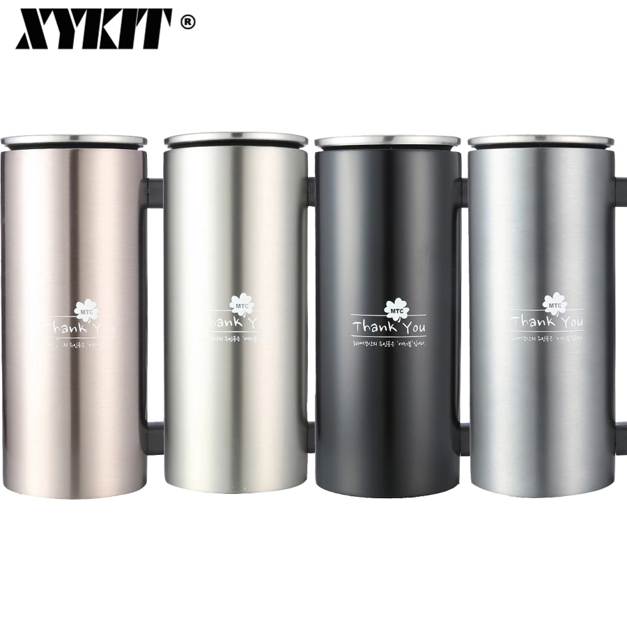 

2019 Coffee Mug Milk Metal Insulated Copper Stainless Steel Vacuum Flask Car Thermal Water Bottle Coffee Cup Beer Thermo Mug