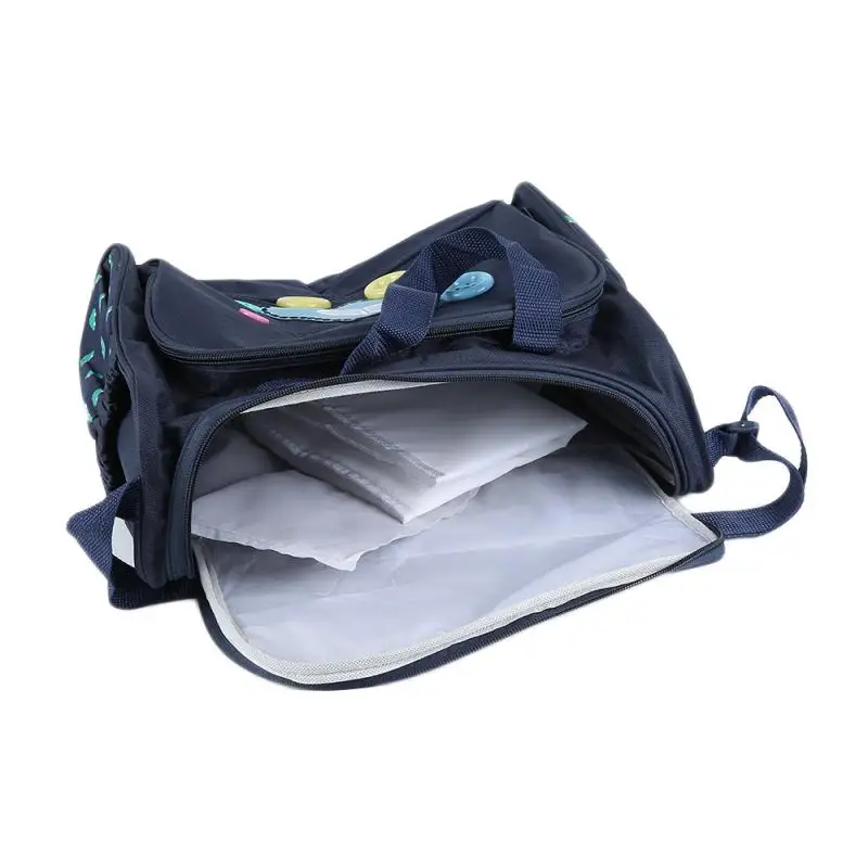 4 PCs Women Multifunction Mummy Diaper Bag Handbags Waterproof Maternity Baby Carriage Bag Large capacity Mummy Pack Suits HWC