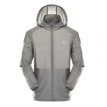 УФ дышащая Солнцезащитная одежда Для мужчин открытый летний ультра-тонкий эластичность, быстро сохнет, чинлон Тренч рыболовная Конвенция