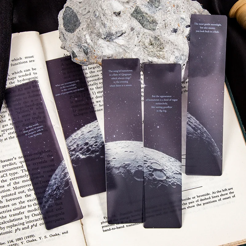 PVC Bookmarks 5PC/pack bookmarks stationery supplies