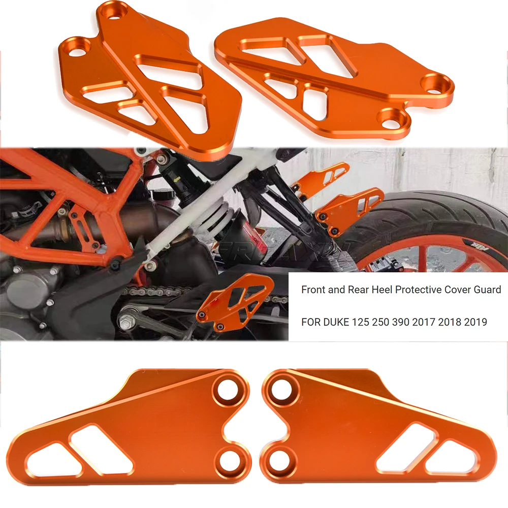 Новинка для KTM DUKE 125 2017 2018 2019 аксессуары мотоциклов передняя и задняя защитная