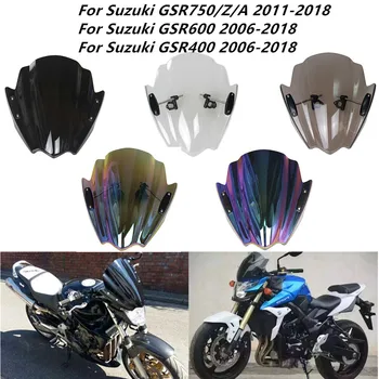 

Universal Motorcycle Windshield Windscreen Wind Deflectors Motorbike screen For Suzuki GSR400 GSR600 GSR750