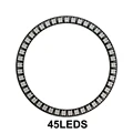 45LEDs Black