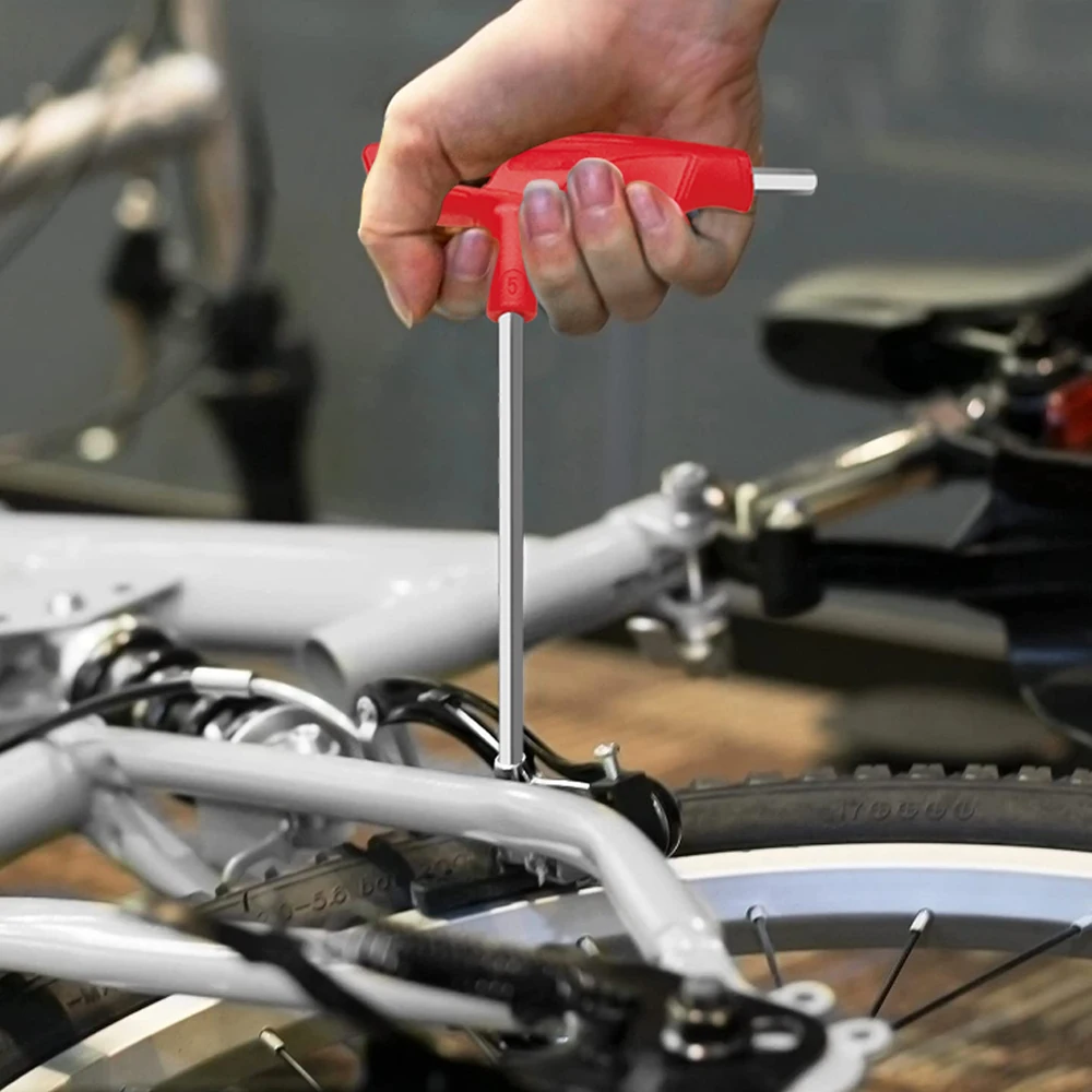 Wiseup 7pcs Allen Wrench Set T-handle Hex Key Kit Hexagon Screwdriver For  Car Bike Motorycle Repair Hand Tools 2 2.5 3 4 5 6 8mm - Wrench - AliExpress