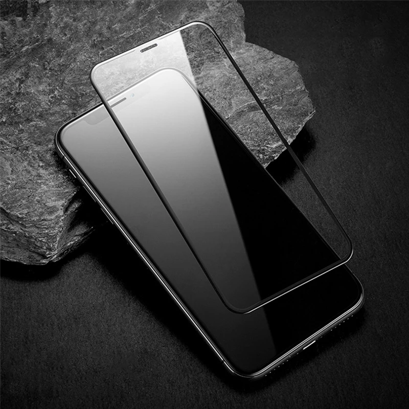 Закаленное стекло для iphone X XS Max XR 6 6s 7 8 plus 10 Защитная пленка экрана s 6plus 7plus 5D HD