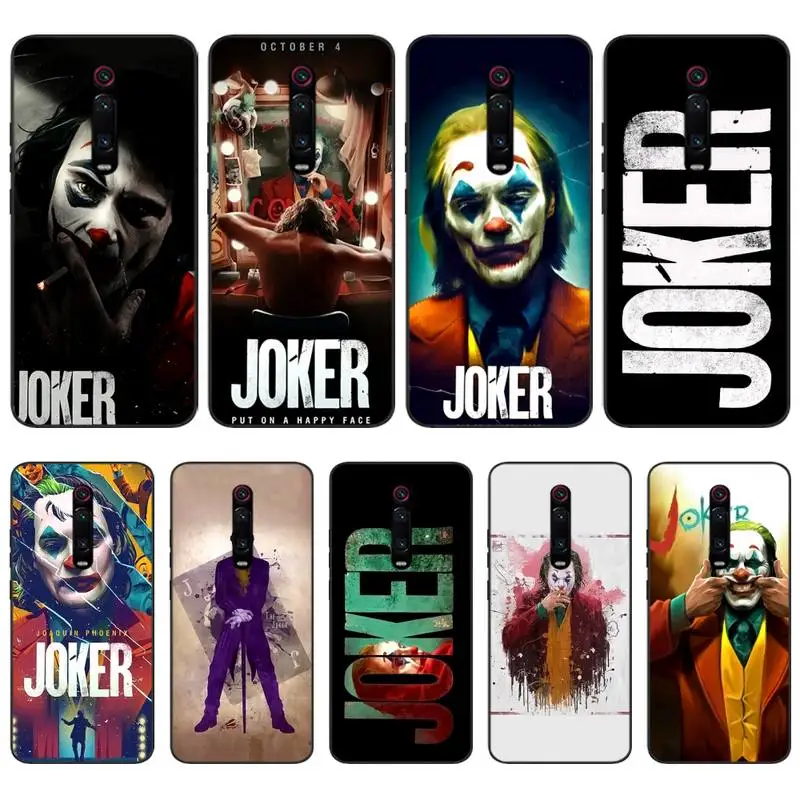 

Movie Of Joker Phone Case For Xiaomi Note 10 Pro 9 SE 9T Pro Cover For Redmi Note 9s 8 Pro K20