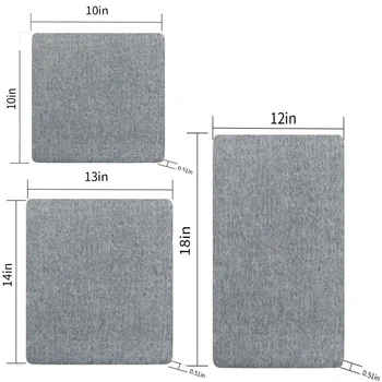 

3 Size Wool Pressing Mat High Temperature Protective Insulation Ironing Board Wool Ironing Pads Laundry Products Home Supplies