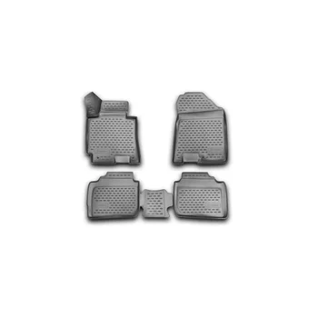 

3D mats in salon Kia Cerato 2013-2018 4 PCs (PU) (of sirato)