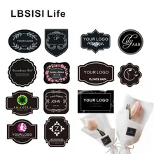 Lbsisi life 1000 шт пользовательские наклейки печать логотипа