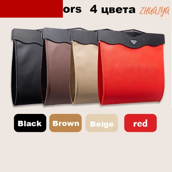 

LED Car Trash Can Organizer Garbage Holder Automobiles Storage Bag Accessories Auto Door Seat Back FOR Porsche Cayenne Macan 911