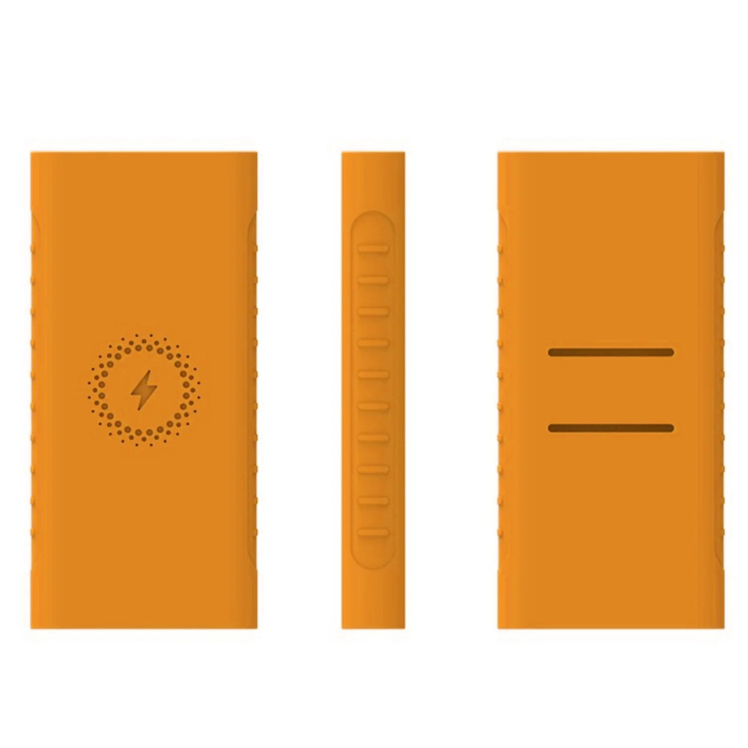 Модный нескользящий мягкий силиконовый защитный чехол для Xiaomi Mi PLM11ZM Беспроводной внешний аккумулятор 10000 мАч