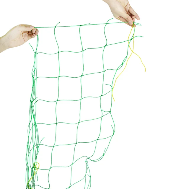 0,9X1,8 M/1,8X1,8 M/1,8X2,7 M/1,8X3,6 M Kerti Zöld Nylon Rácsháló Hálózat Bab Zöldség Növényi Hálók Növekedése 1Pc Kerítés