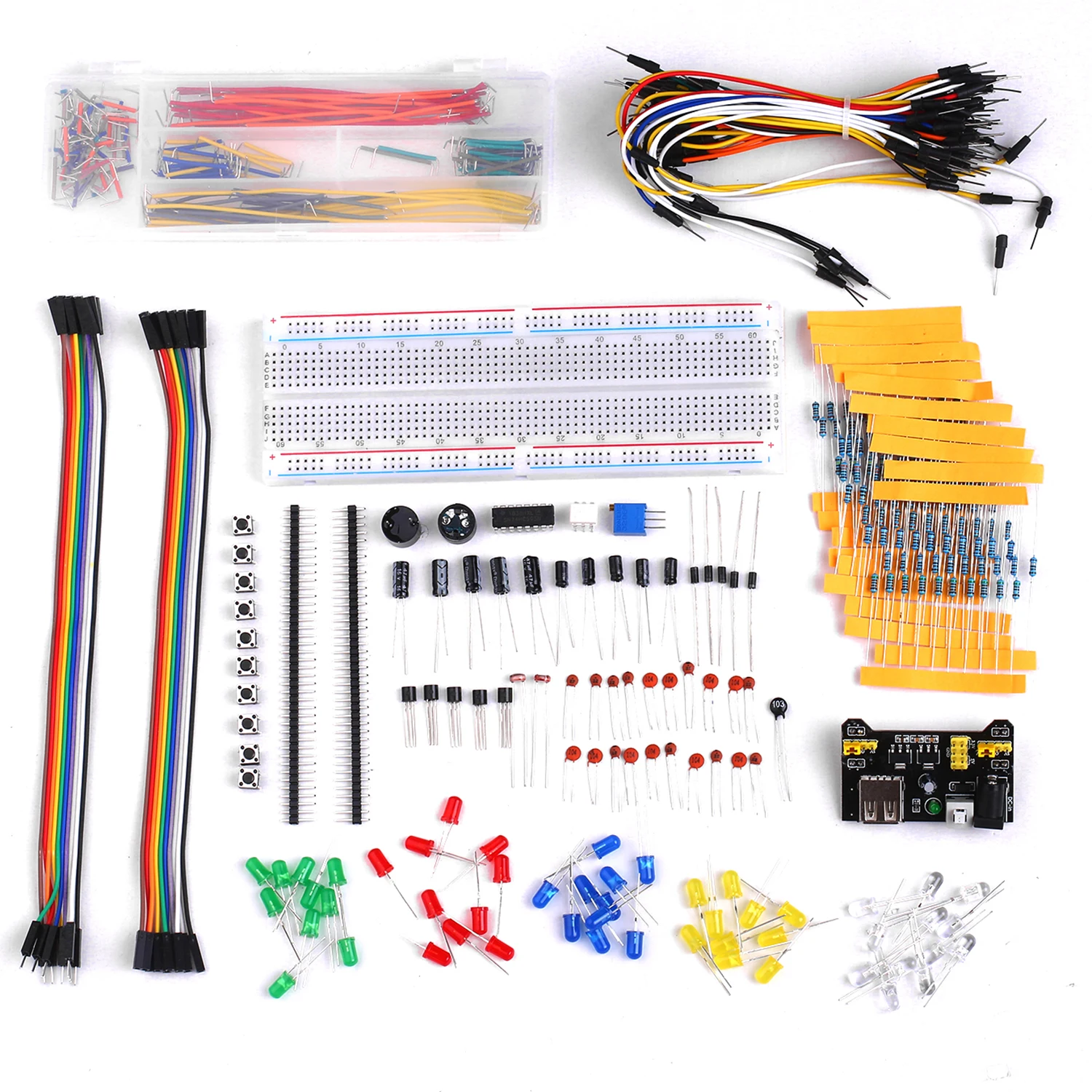 Kit componenti elettronici di avviamento di base con