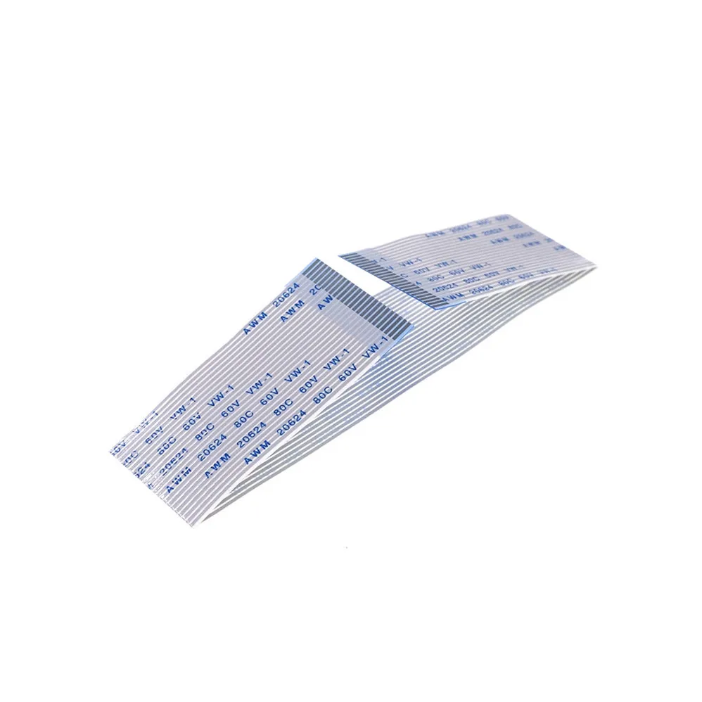 

100PCS/LOT FFC Flexible Flat Cable 1.0mm Pitch 24 Pin 100mm Length Same Sides