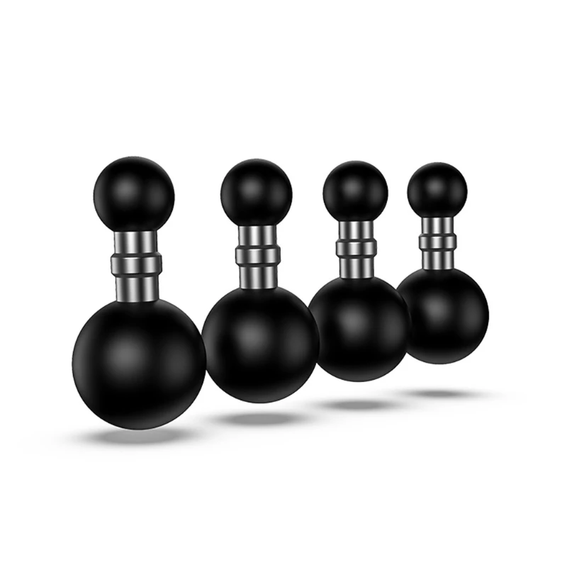 Vendedor Caliente Adaptador de bola compuesta para soportes garmin-gps, montaje de enchufe de doble bola estándar industrial de 25mm a 15mm/17mm/25mm zWzKE0WNQx9
