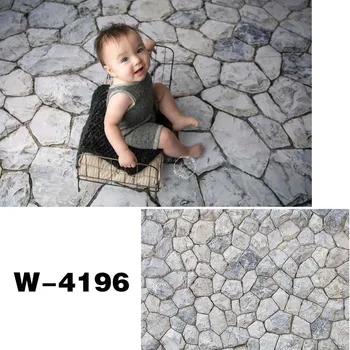 

Gray Stone Stacked Wall Photography Backdrop Home Decor Pattern Photo Background Photo Studio Props W-4196