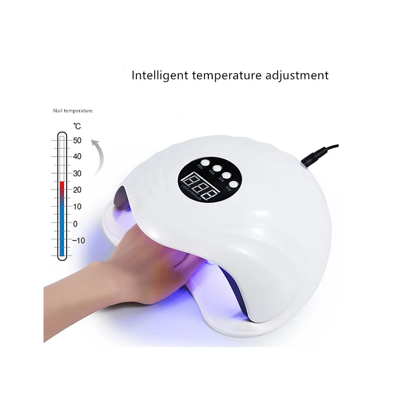 Nail Dryer SUNX Nail LED Light Therapy Machine 54w Intelligent Induction Nail Oil Glue Baking Lamp Nail Tool