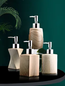 

Ceramic Lotion Bottle Home Bathroom Accessories Creative Disinfectant Replacement Bottle Nordic Hotel Shampoo Shower Gel Bottle