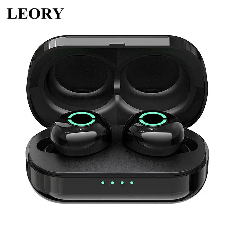 LEORY T5 TWS bluetooth Наушники Hi-Fi стерео бинауральные HD вызов CVC шумоподавление IPX5 Водонепроницаемая спортивная Гарнитура для Xiaomi huawei