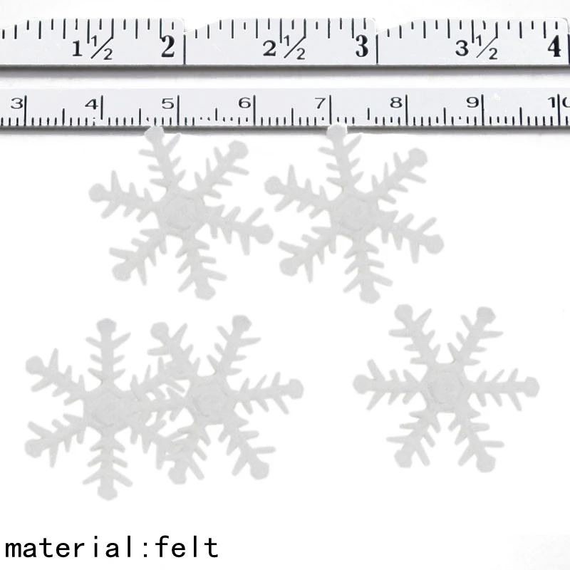 Бумажная искусственная Снежинка гирлянды из флажков Висячие бумажные товары для рукоделия Рождественское украшение Новогоднее украшение Снежинка замороженное - Цвет: 25mm 100pcs