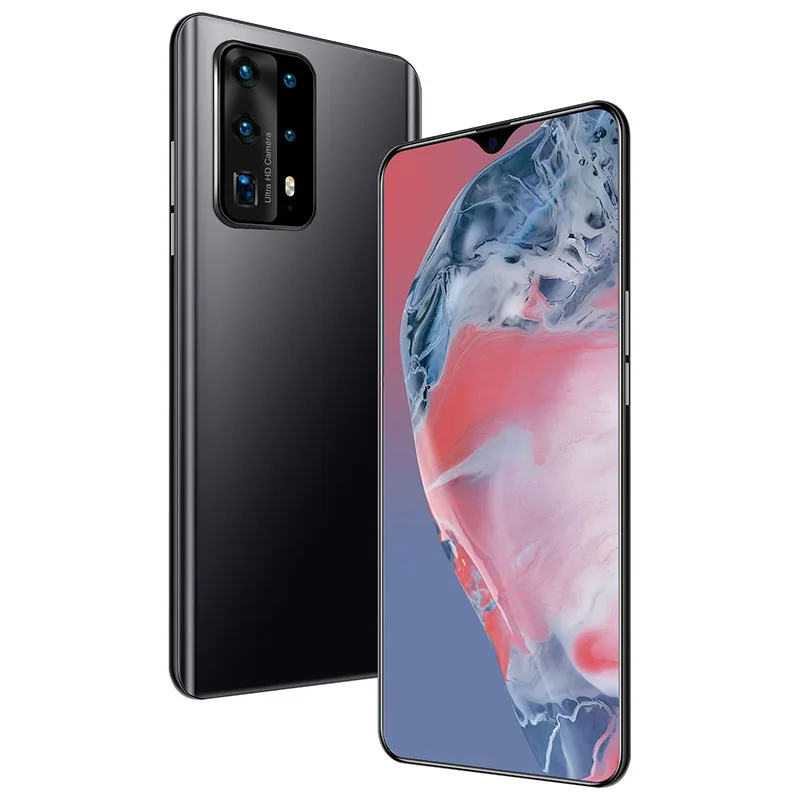 US $125.40 P40pro New Smart Phone Water Drop 66 Inches Large Screen UltraThin A Better Phone Than S20