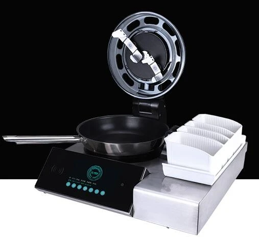 Automatic Electric Stir-Frying Wok Pot Non-stick Cooker Robot Cooking Machine Stew Pot Wok frying pan chinese food cooker 6