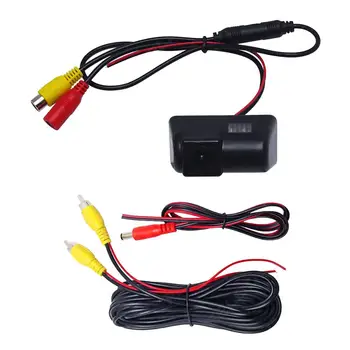 

Yfashion Car HD Reversing Rear View Camera License Plate Waterproof Night Vision Rear View Video Camera For Ford Quant