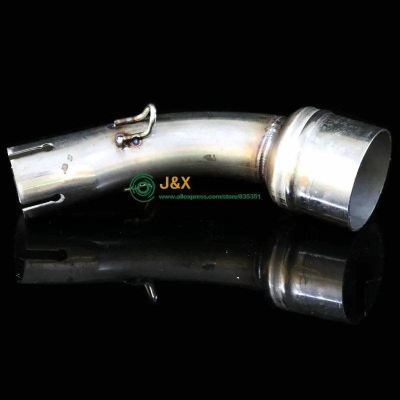 J& X Мотор-R3 YZF мотоцикл Выхлопная контактная средняя труба для YAMAHA R3 YZF R 3