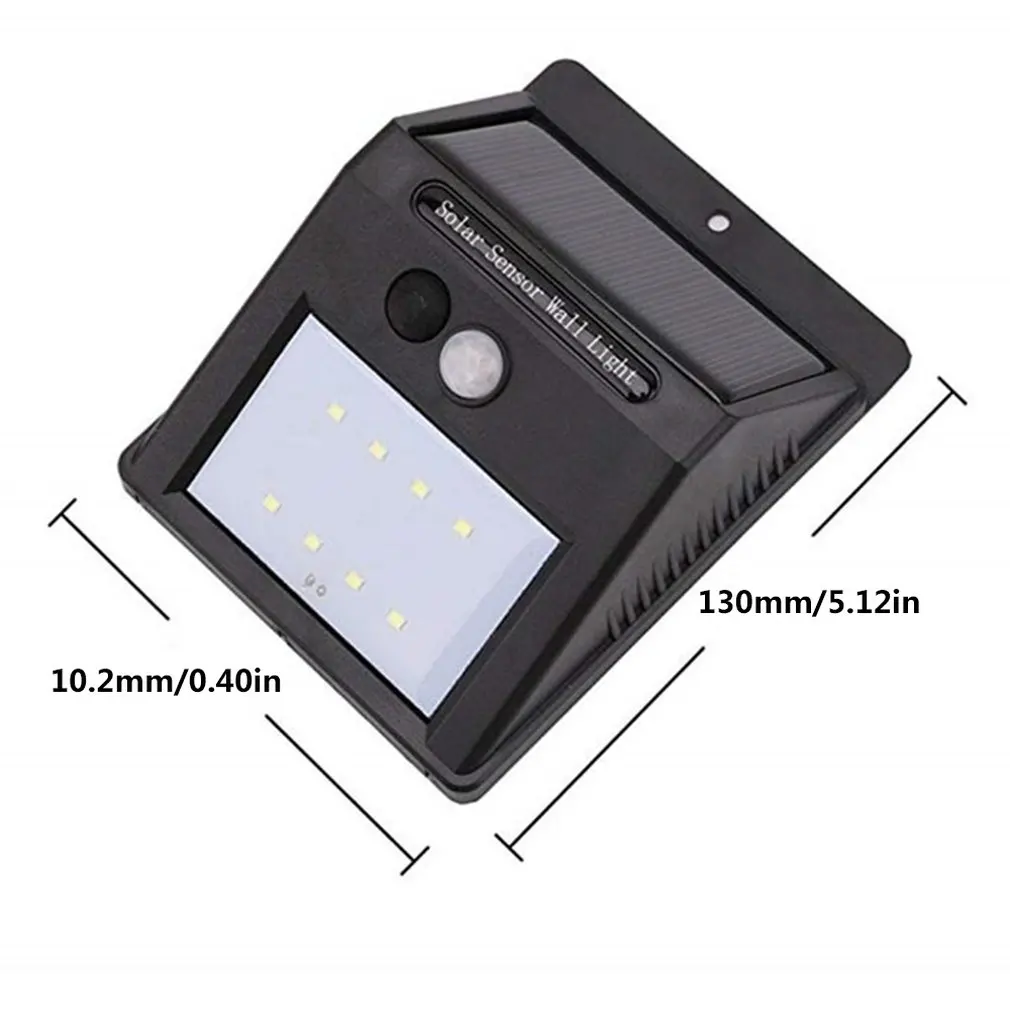 Solar induction wall lamp intelligent human body induction lighting outdoor garden wall hanging lamp Sale