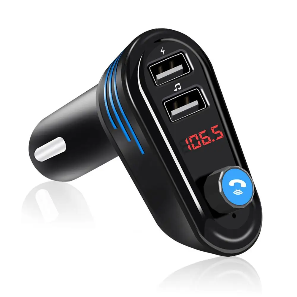 Двойной USB автомобильный Bluetooth MP3 Hands-free телефон навигация fm-передатчик магнитола с Bluetooth