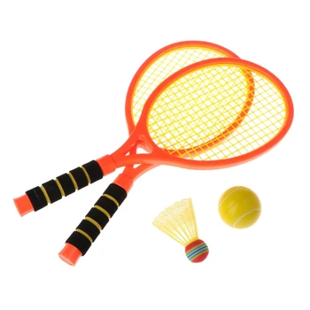

New Two-in-one Racket Children Fitness Badminton Tennis Racquet Outdoor Leisure