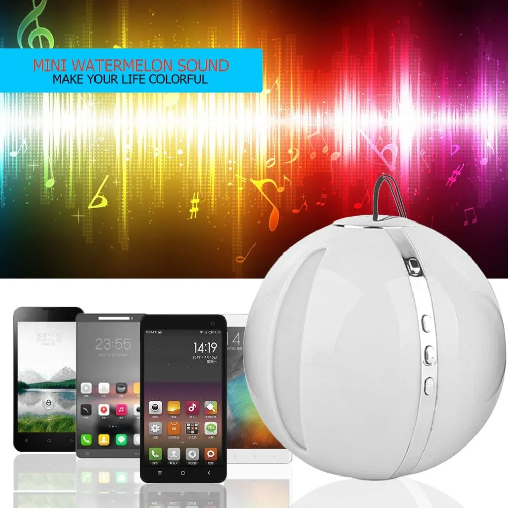 Q7 мини беспроводной Bluetooth динамик в форме шара с мигающими огнями радио открытый Hands-Free Bluetooth динамик портативный шаровой формы