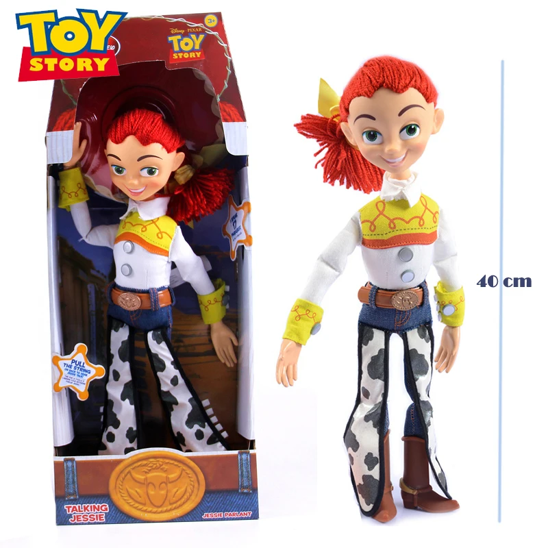 43 см Disney Pixar Toy Story 3 Jessie Talking Woody экшн игрушка фигурки модель дети Edutainment игрушки