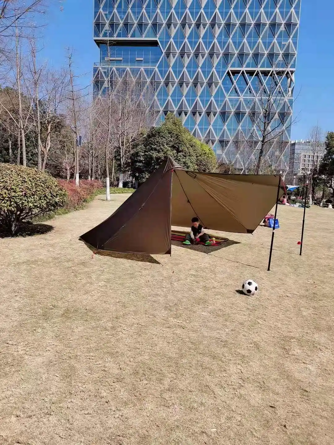 Smokey Hut Ultralight Hot Tent,3 ~ 4 Persoon Tent, 15D Nylon Gecoat  Silicium Doek, Wit, zwart, Bruin Kleur - AliExpress