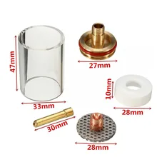 Замена сварочный резак TIG резаки инструменты аксессуары для WP17/18/26 3/32"