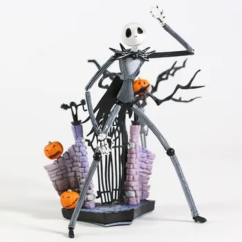 

SCI-FI Revoltech NO.005 The Nightmare Before Christmas Jack Skellington PVC Action Figure Collectible Model Toy