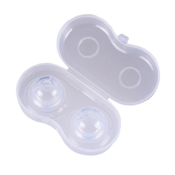 

Breastfeeding Silicone Nipple Corrector Retractor Depression Fat Suction Device 2Pcs/box