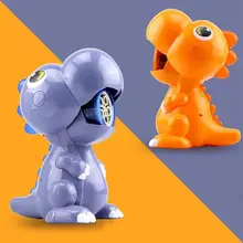 Dinossauro bolha máquina para crianças automático bolha fabricante de água ao ar livre brinquedos presente aniversário verão criativo bolha mágica ventilador conjunto