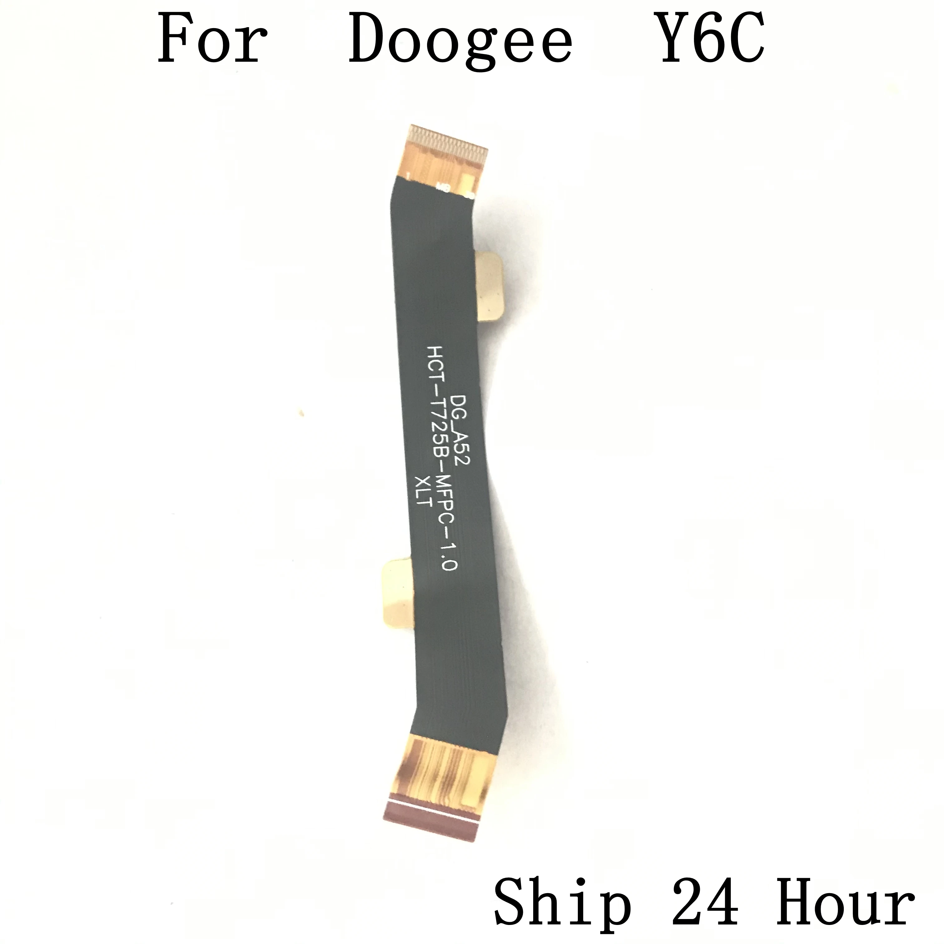 Doogee Y6C используется USB плата для зарядки материнская FPC Для ремонт починка Замена