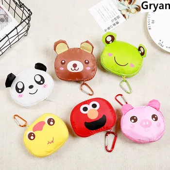 

New Kids Toy Waterproof Oxford Reusable Shopping Bags Women Foldable Tote Bag Portable Cloth Eco Grocery Big bag