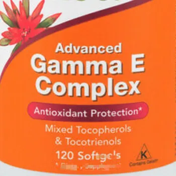 

Vitamin E, Tocopherol,Gamma E Complex, Antioxidant 120 pcs.