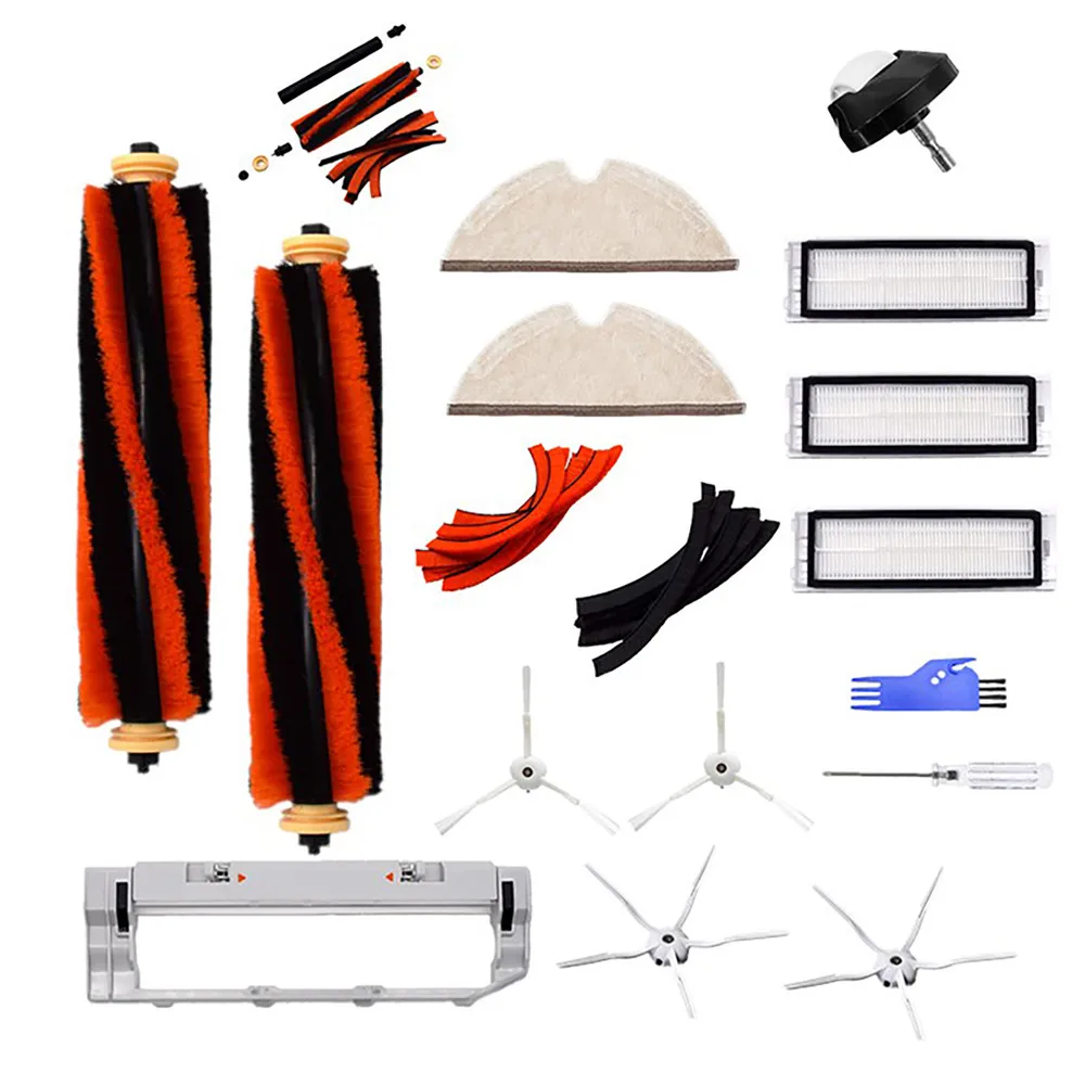 

Ролик ЩЕТОЧНЫЕ фильтры боковым щеткам обеспечен Универсальный колеса одноразовые швабры основная щетка крышка для Roborock робот для уборки Запчасти