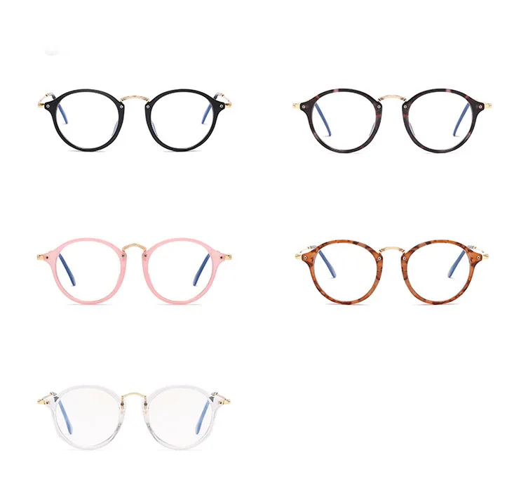 Компьютерные очки женские круглые очки oculos de grau Feminino анти-голубые световые линзы очки oculos