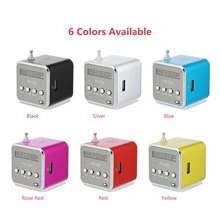 Portable Speaker 3.5mm Wired Mini MP3 Player FM Radio Music Amplifier Support TF Card U Disk Loudspeaker for DVD Laptop
