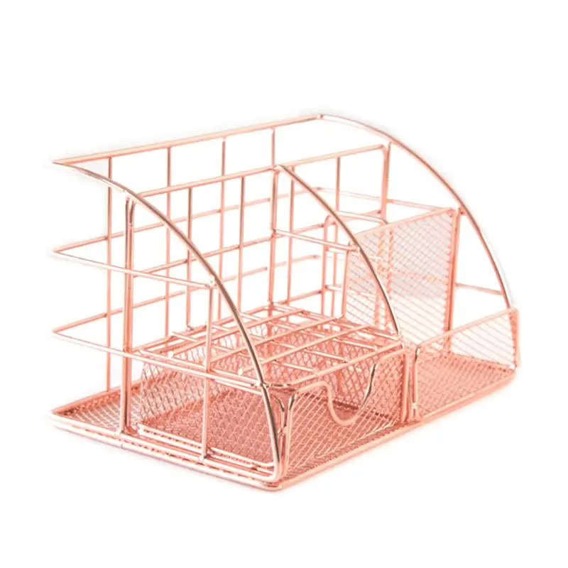 

Multi-function Desk Organizer All In One Desktop with Pen Holder Storage Rack