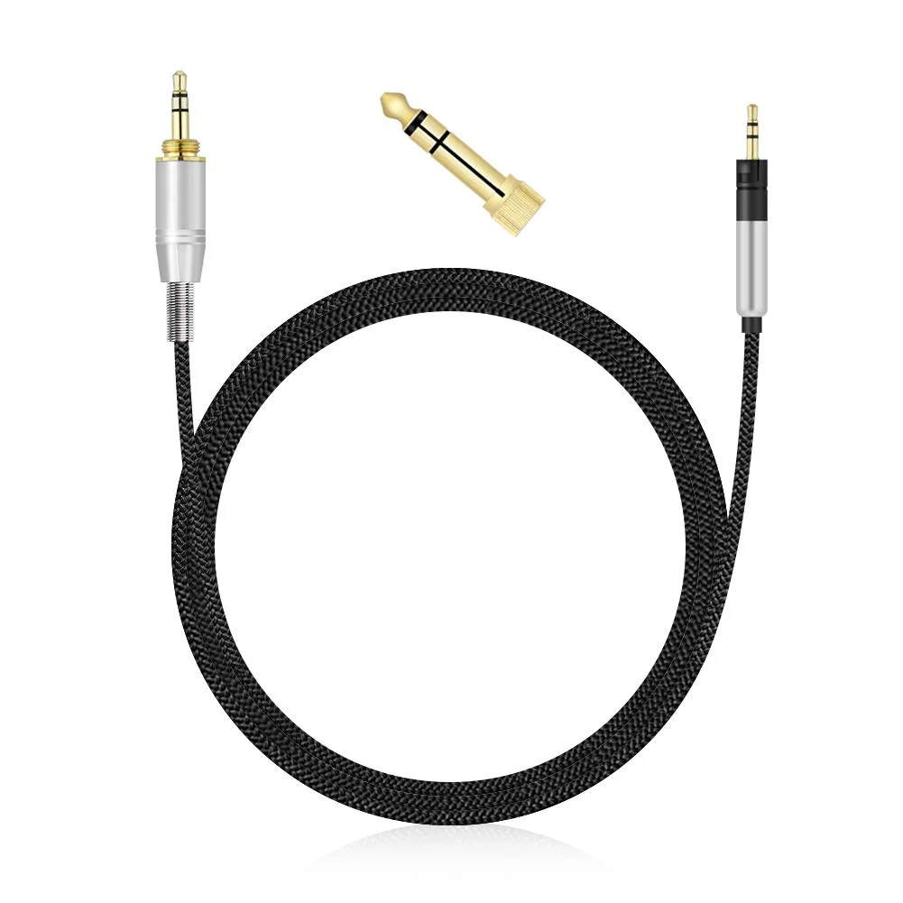 6 35 мм OFC Замена аудио кабель удлинитель для Sennheiser Momentum 1 0 2 3 HD1 над