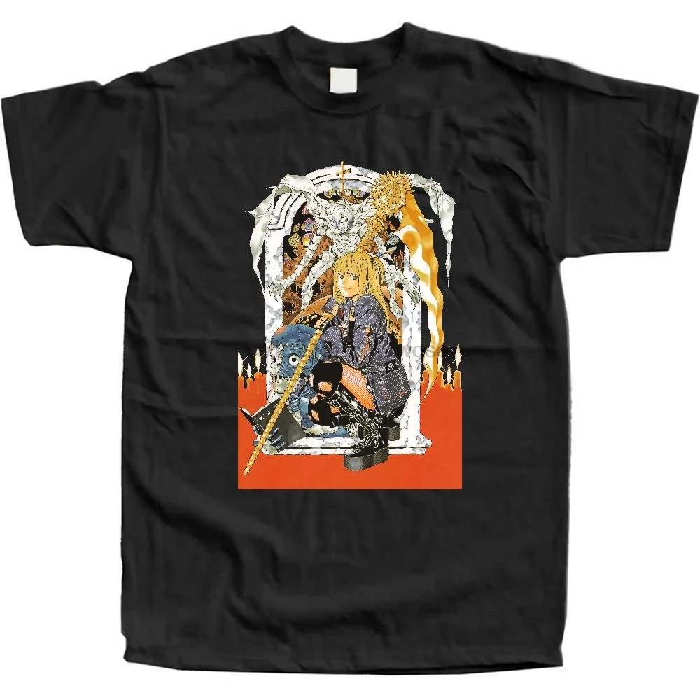 Death Note T Shirt Misa Amane Anime Horror Ryuk Light Yagami S 6Xl Hip Hop Novelty Shirts Men'S Brand Clothing |